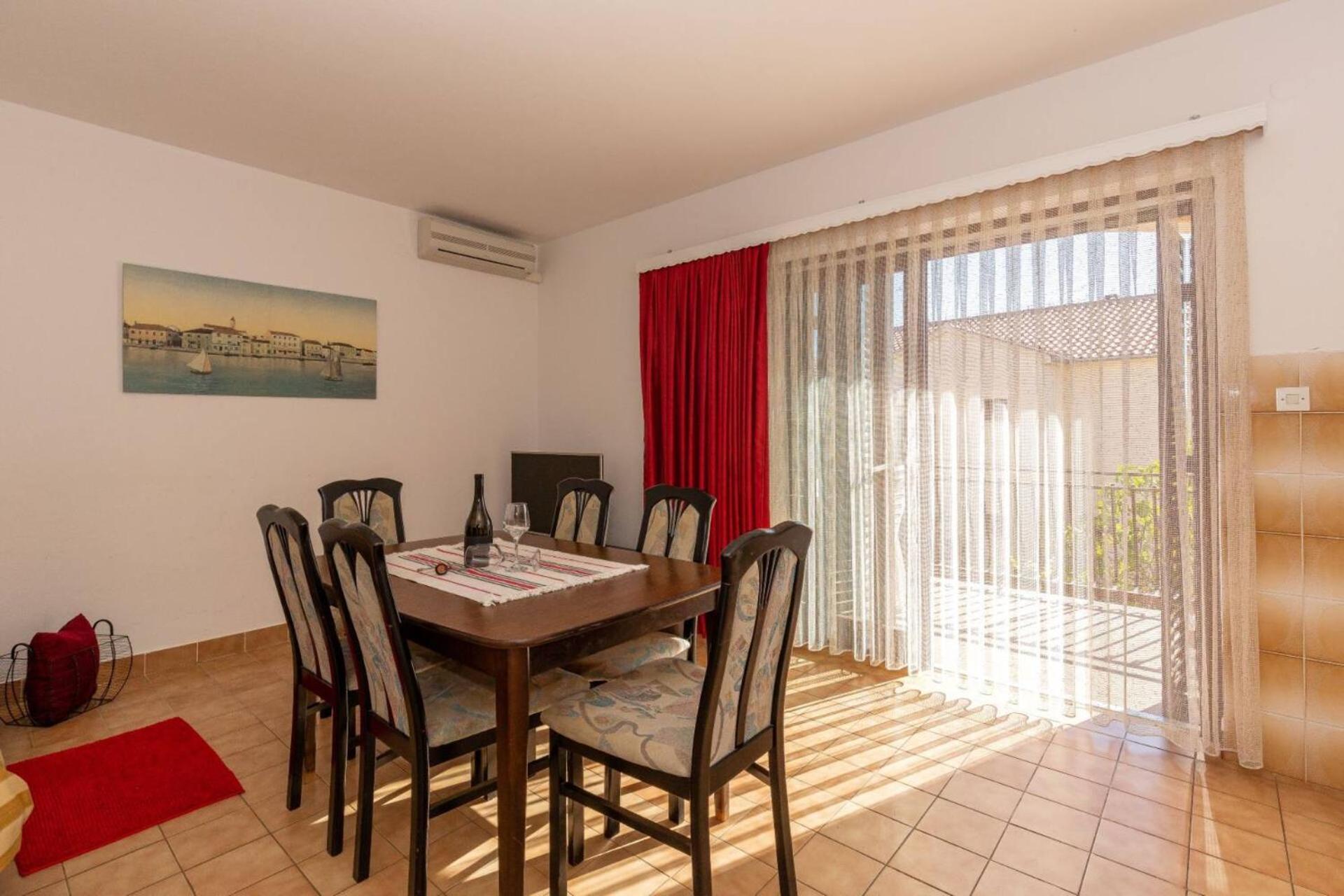 Three Bedroom Apartment In Biograd Weißenburg Exterior foto
